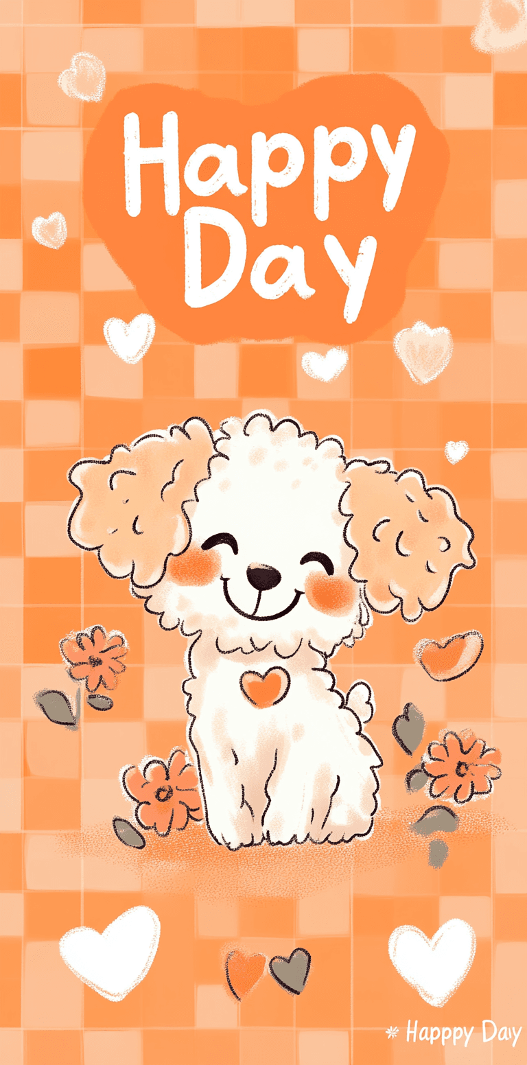Cute Puppy 075 original repeating artwork