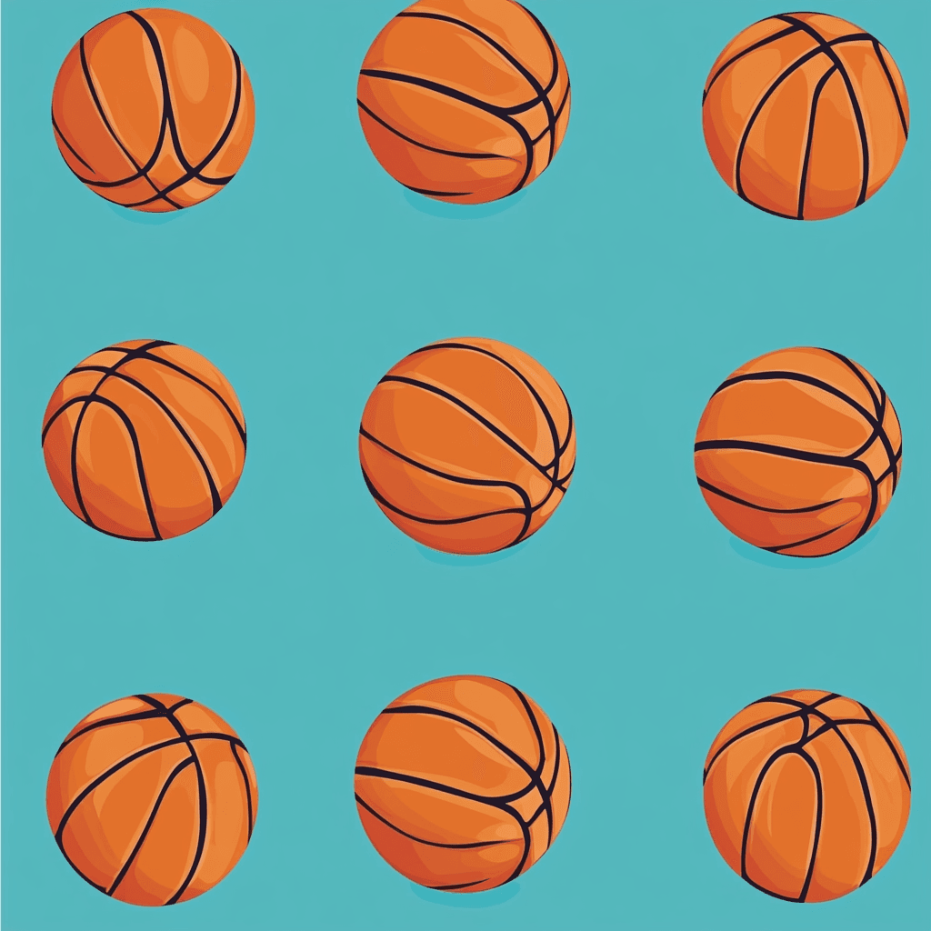 Basketball 002 original repeating artwork