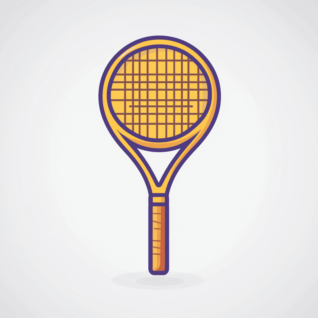 Tennis Line original repeating artwork