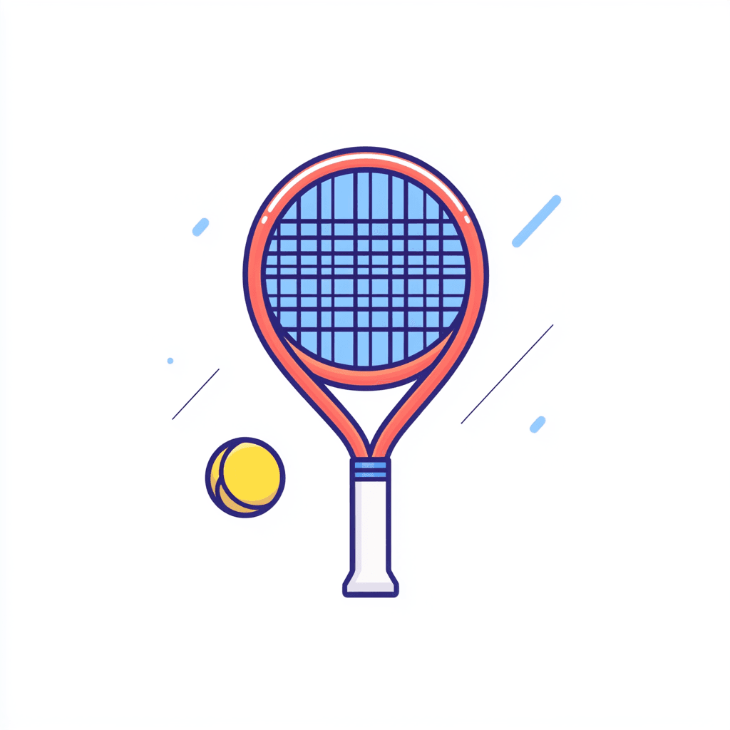 Tennis 004 original repeating artwork