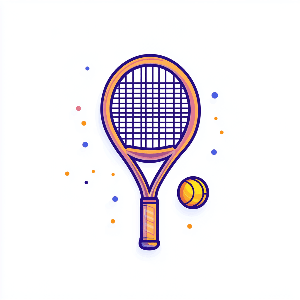 Tennis 114 original repeating artwork