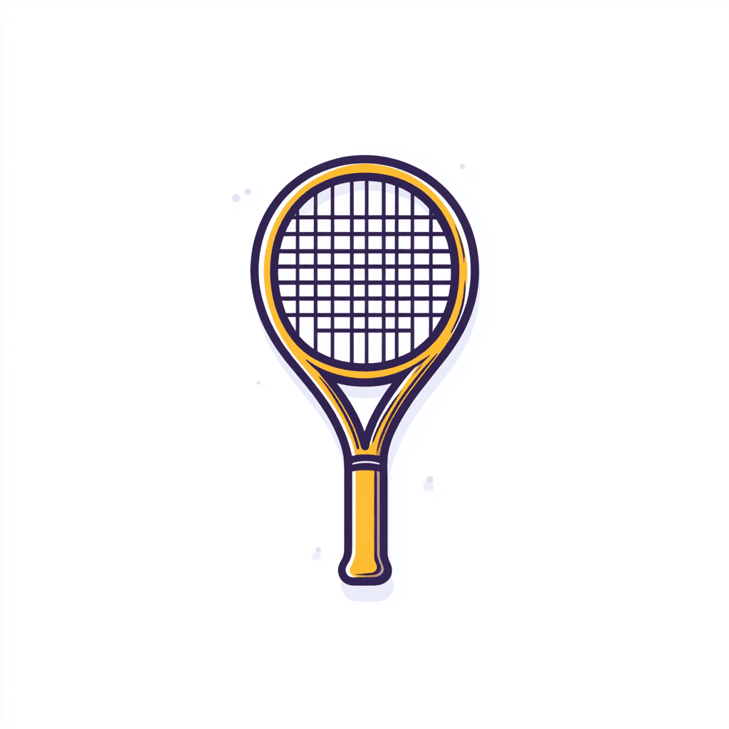 Tennis Winter original repeating artwork