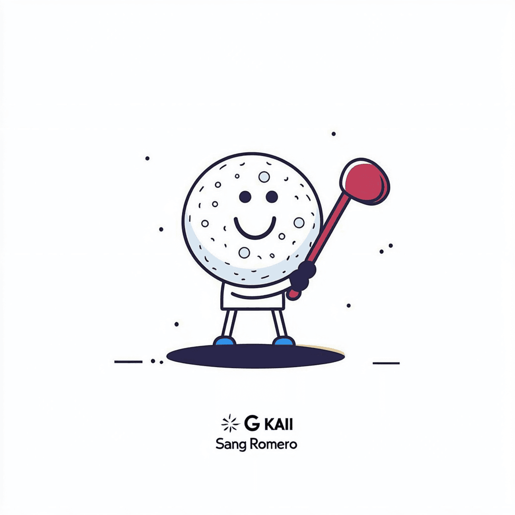Golf Tribe original repeating artwork