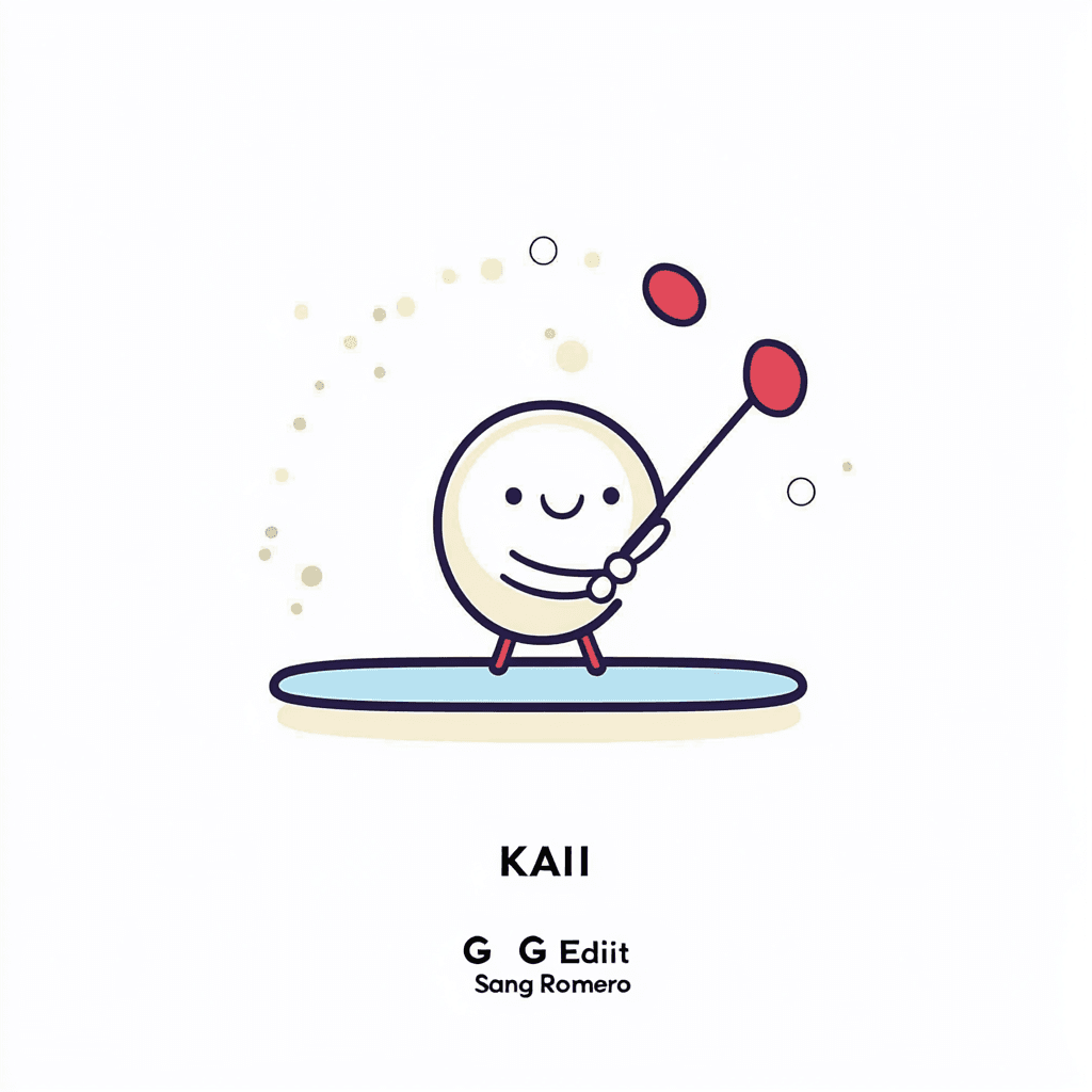 Golf Bounce original repeating artwork