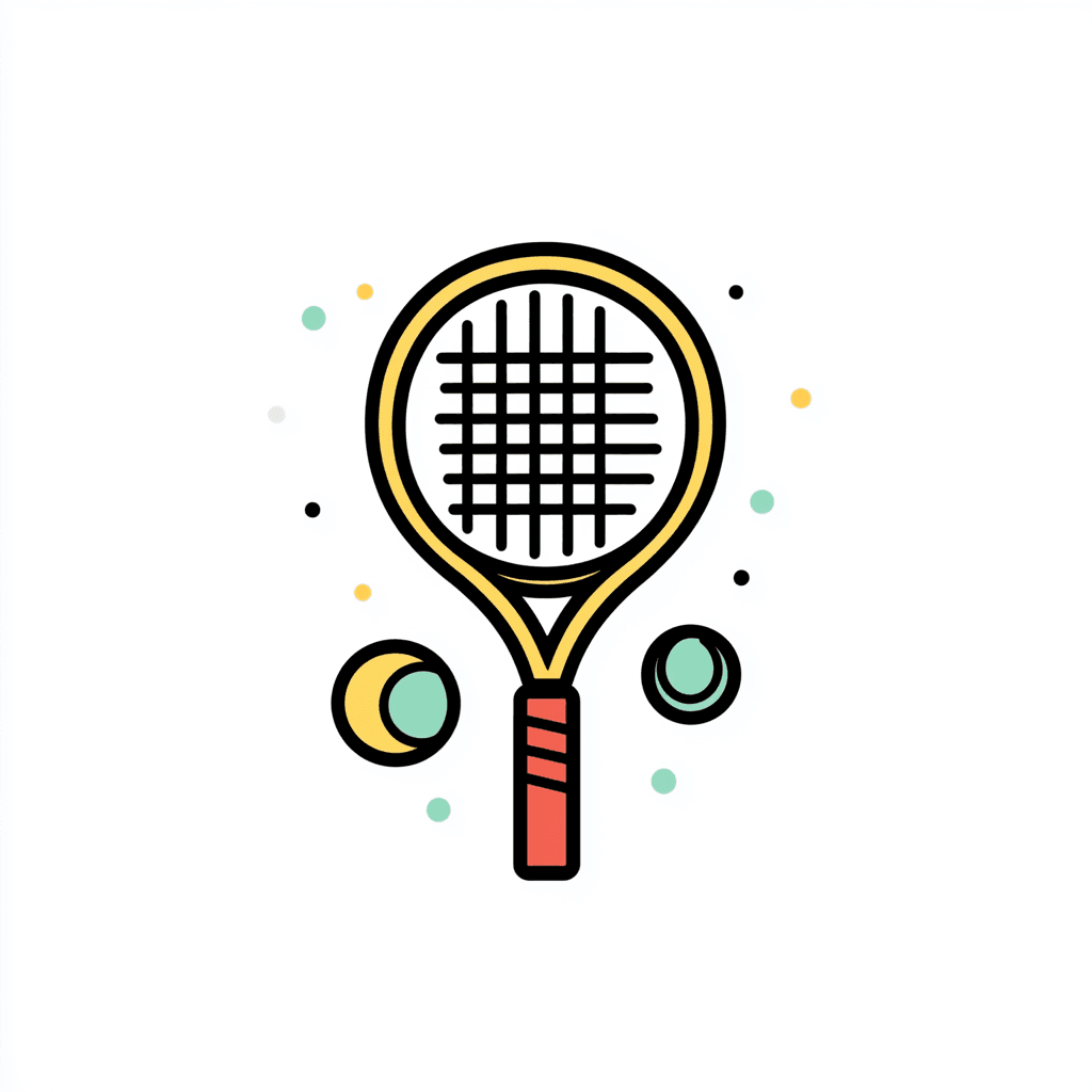 Tennis 135 original repeating artwork