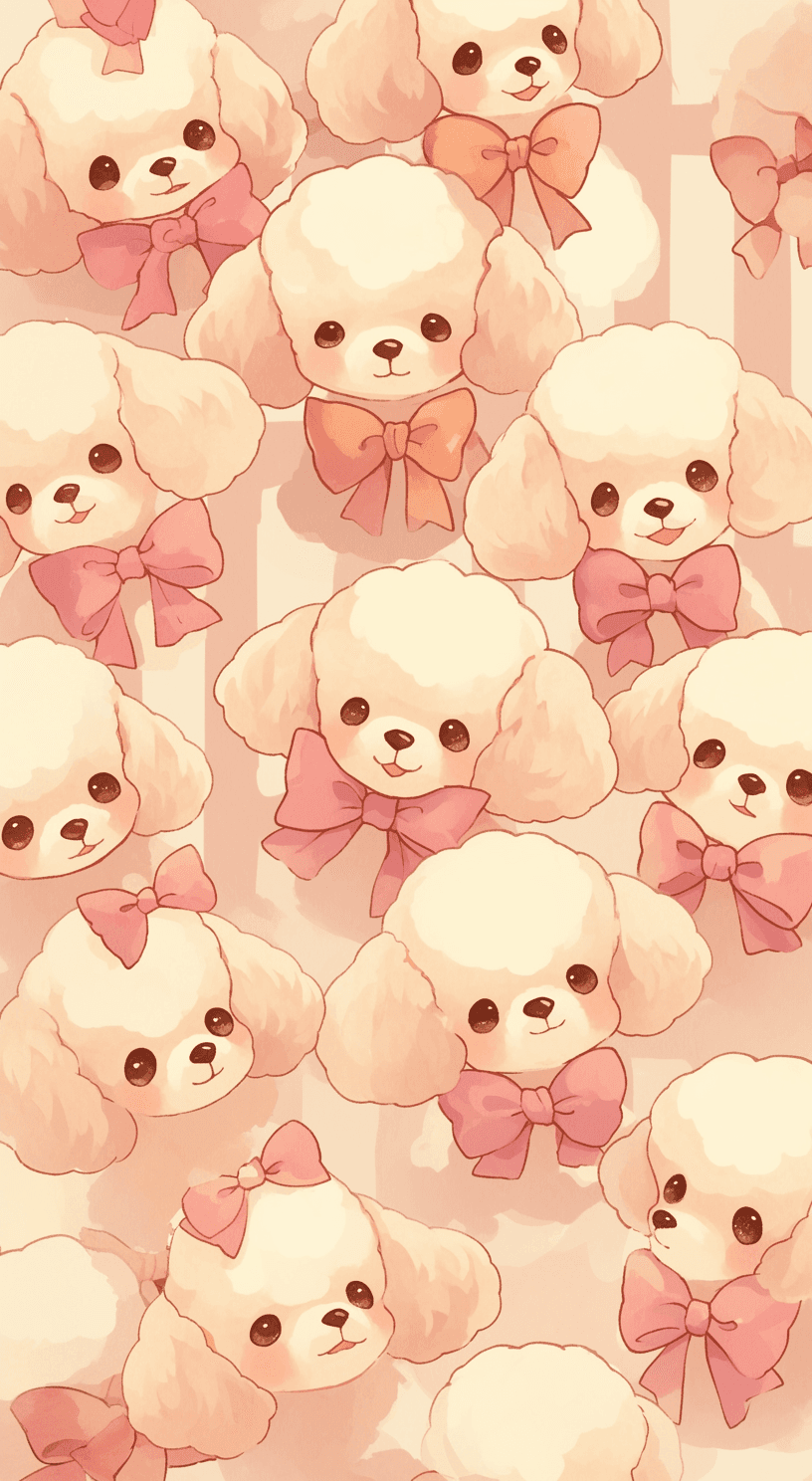 Cute Puppy 007 original repeating artwork