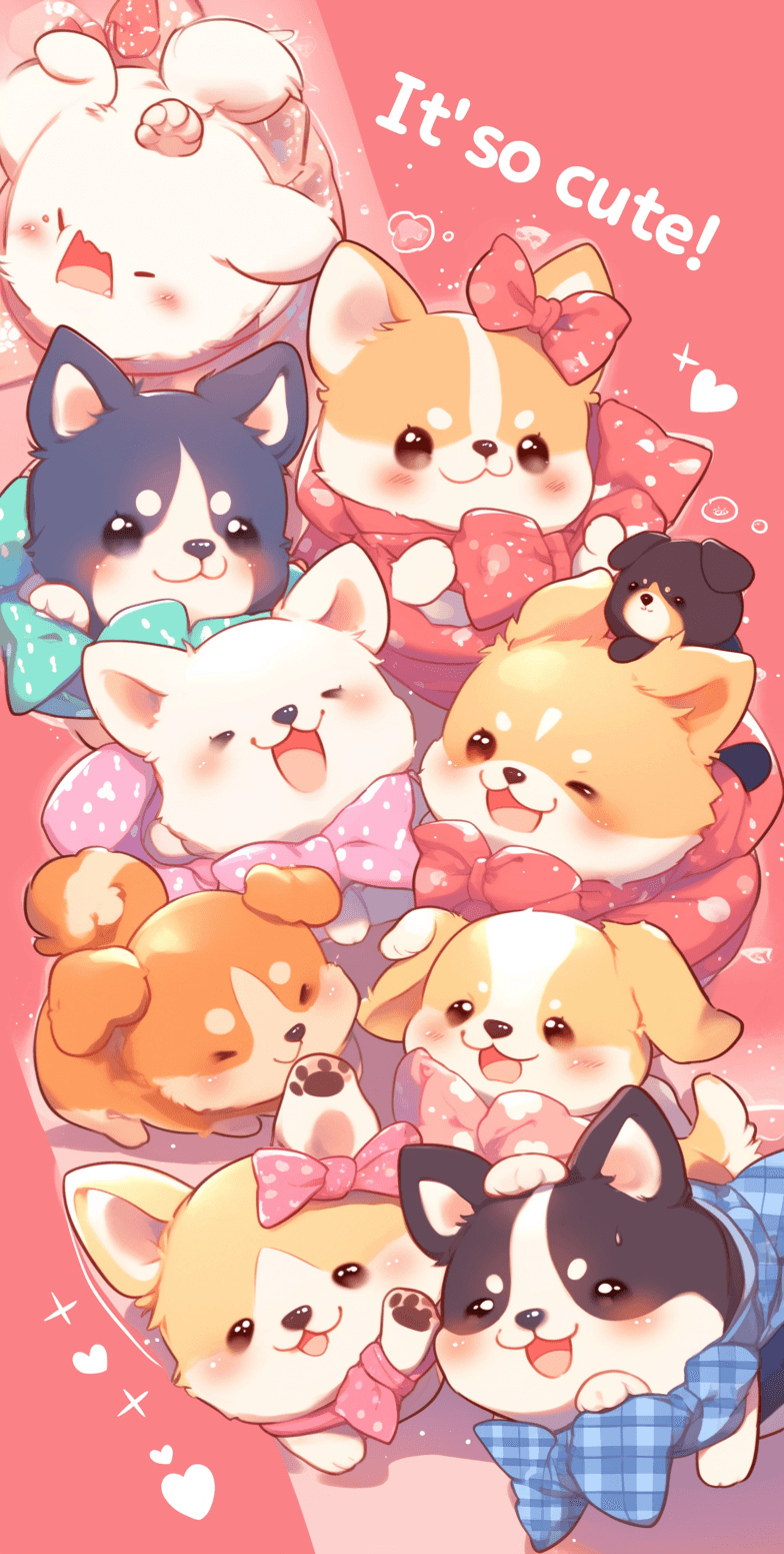 Cute Puppy 025 original repeating artwork