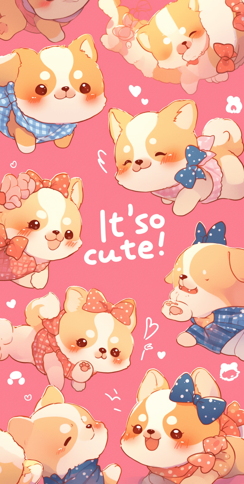 Cute Puppy 095 original repeating artwork