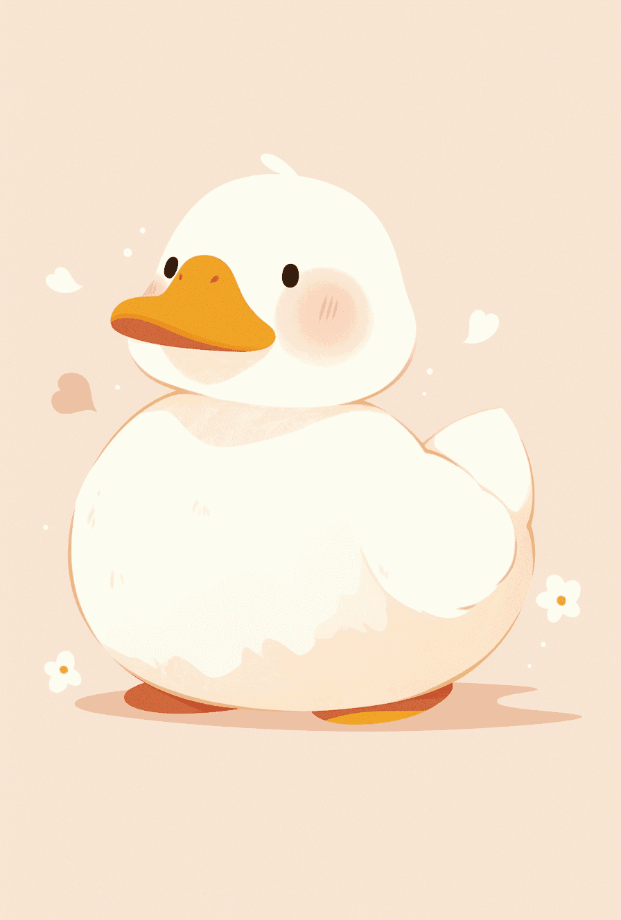 Cute Duck Fair original repeating artwork