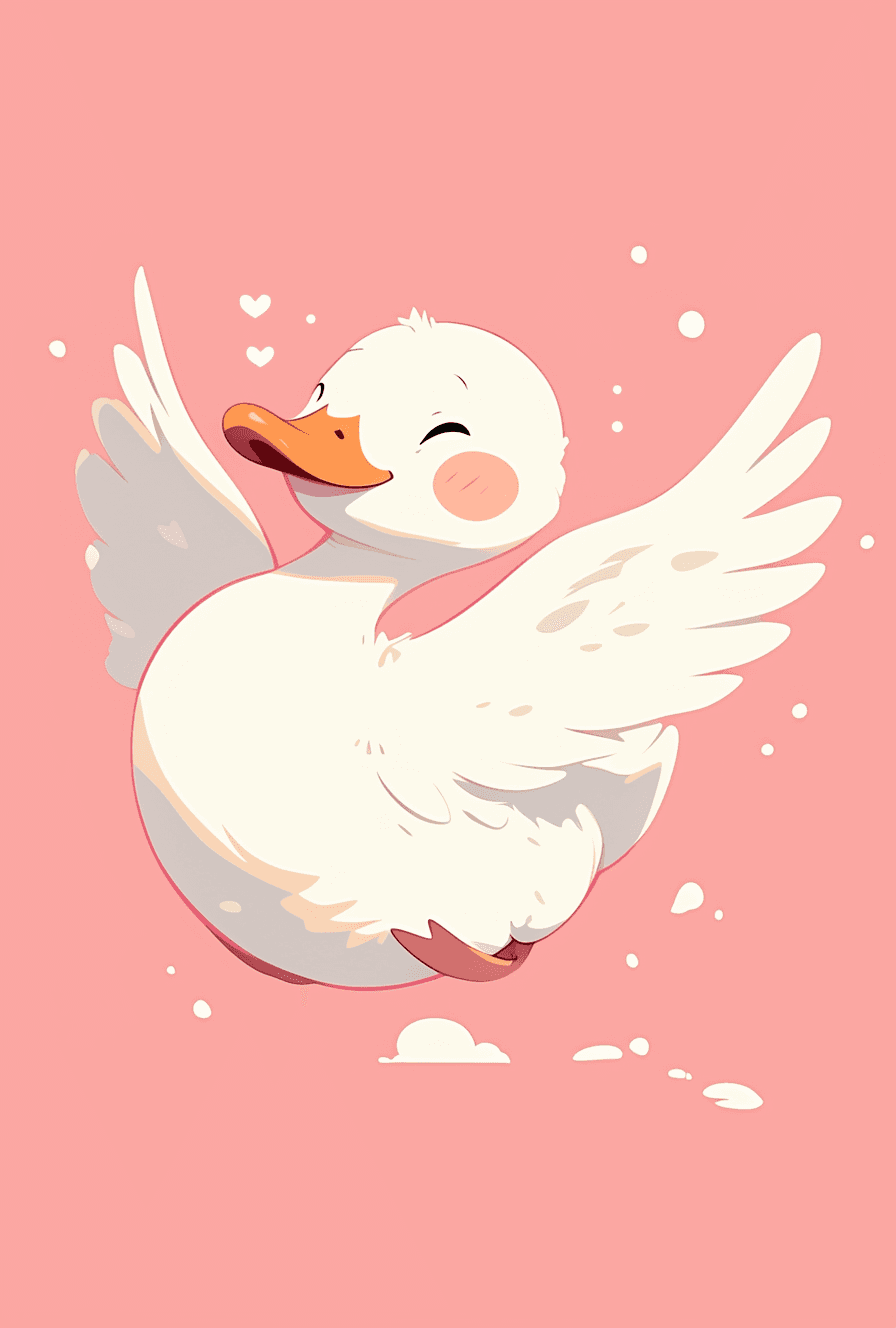 Cute Duck Carnival original repeating artwork