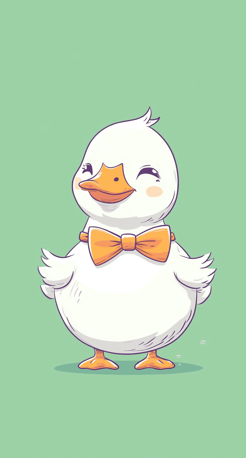 Cute Duck Team original repeating artwork