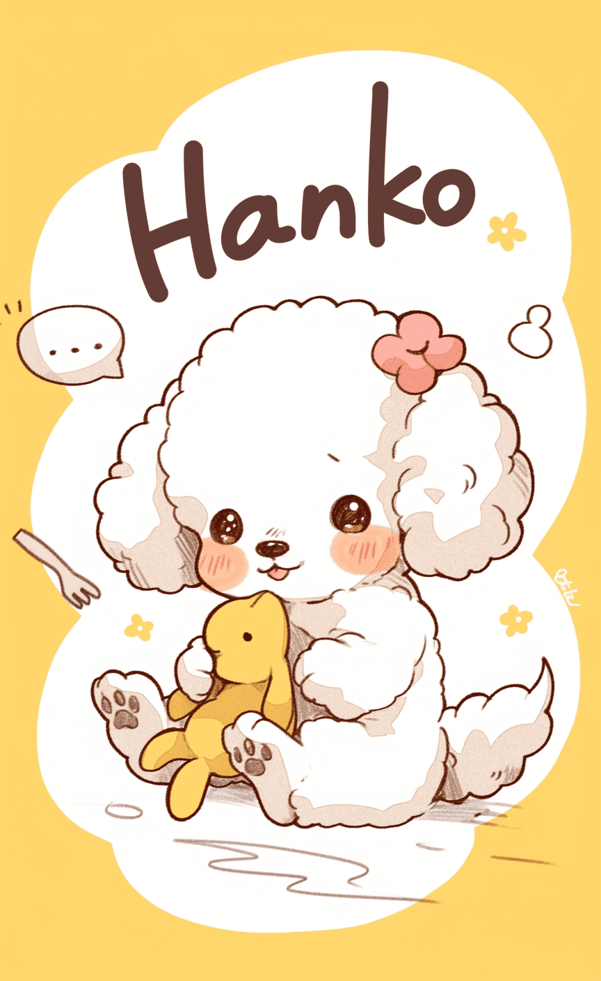 Cute Puppy Coast original repeating artwork