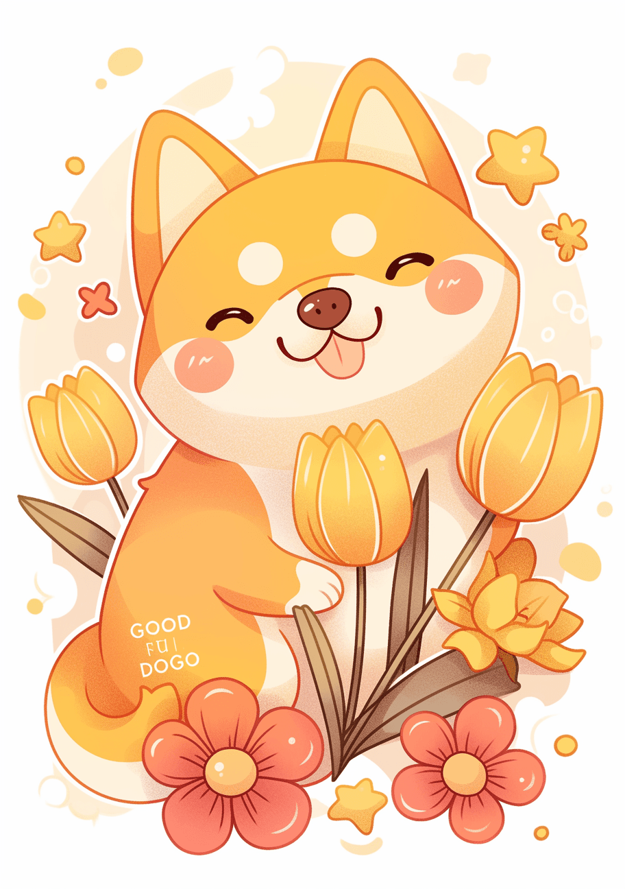 Cute Puppy 045 original repeating artwork