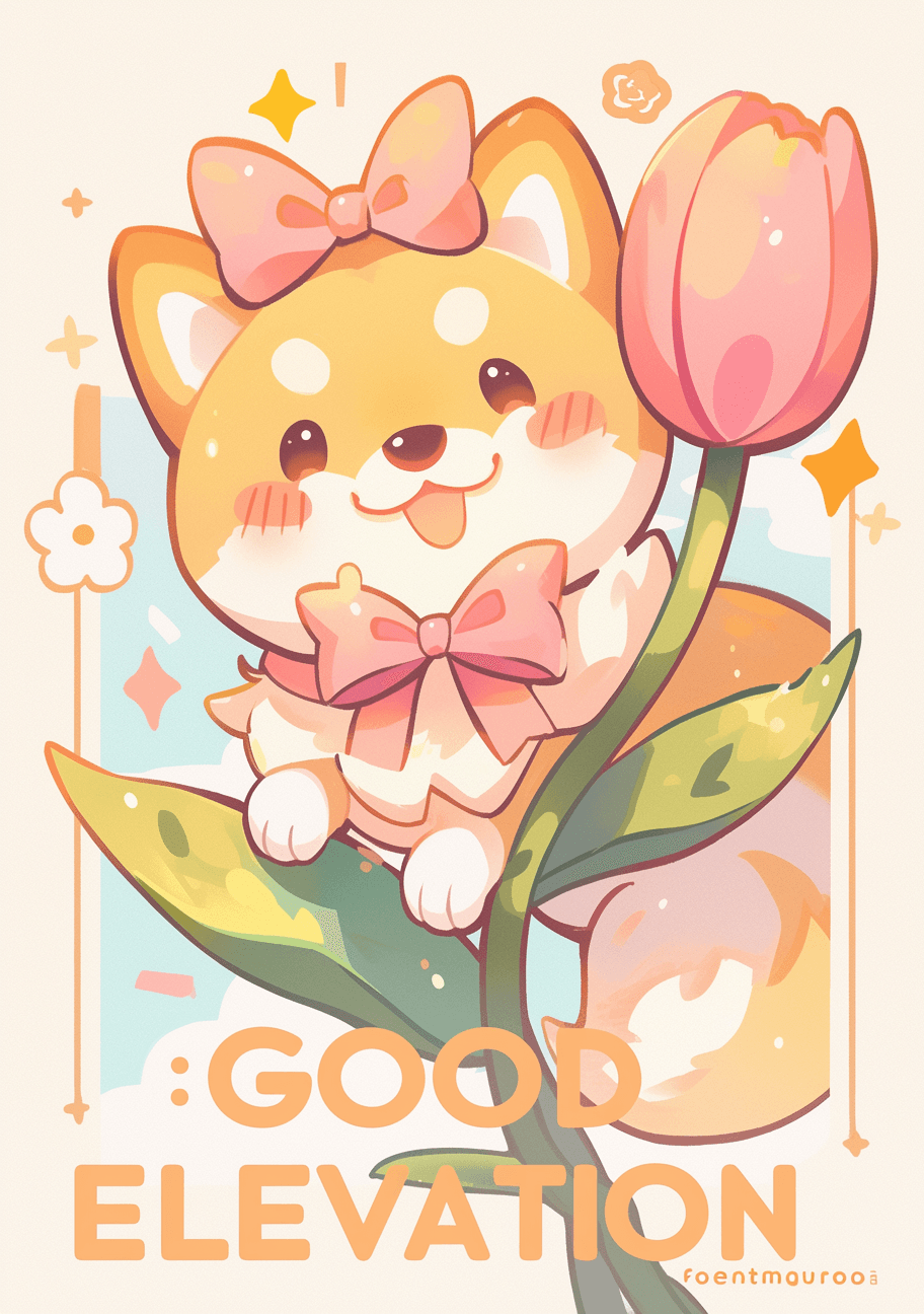 Cute Puppy original repeating artwork