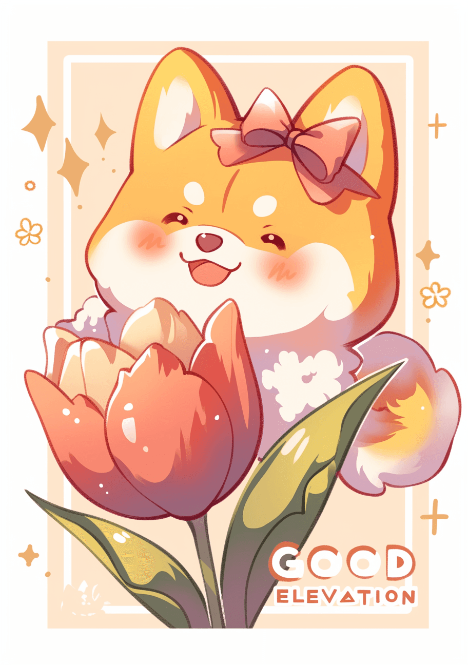 Cute Puppy Studio original repeating artwork
