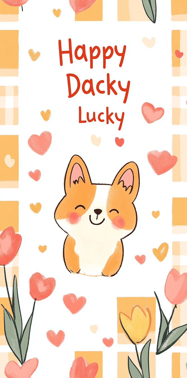 Cute Puppy 033 original repeating artwork