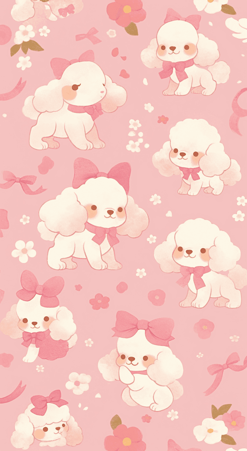Cute Puppy 028 original repeating artwork