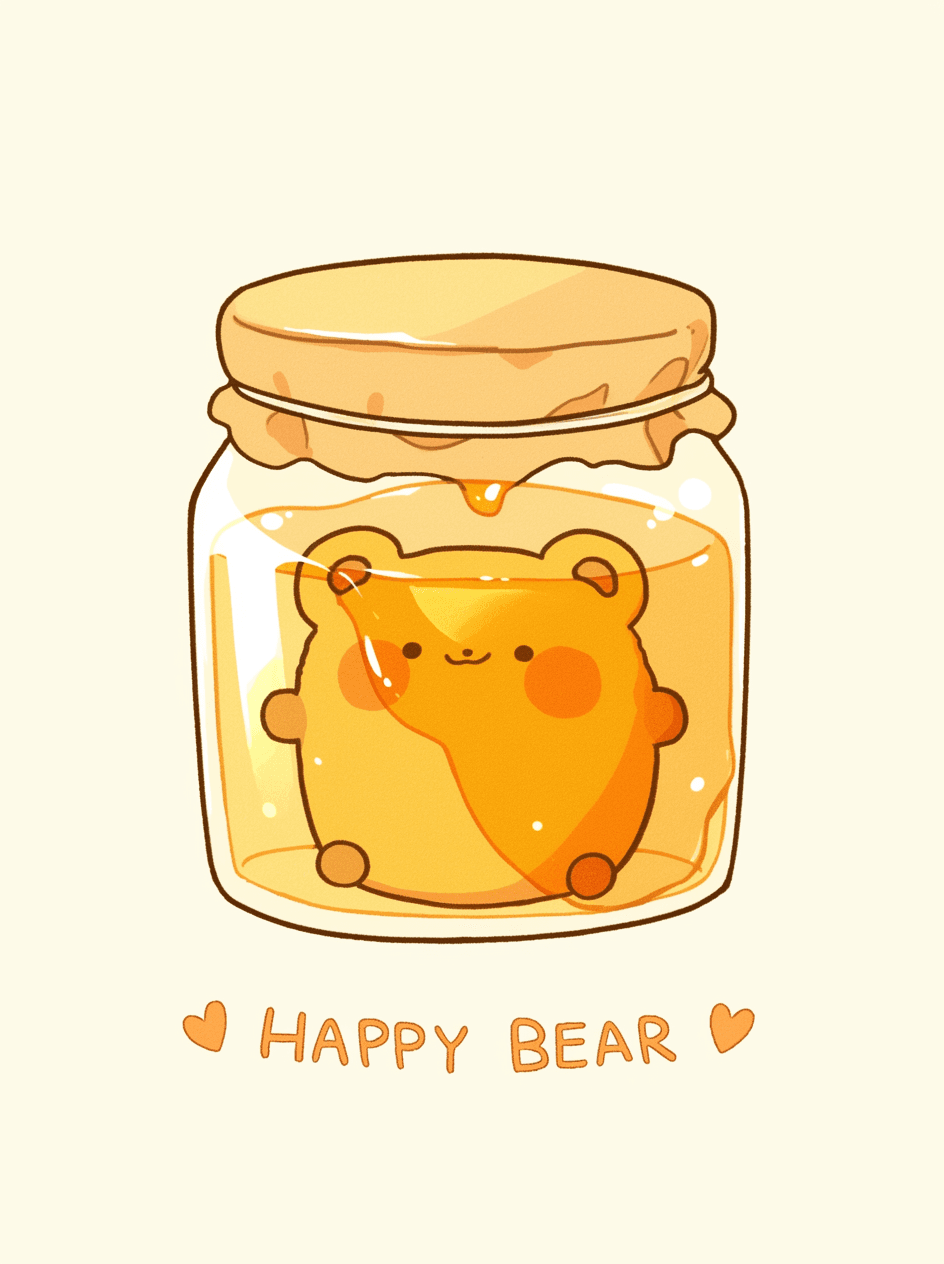 Cute Bear 036 original repeating artwork