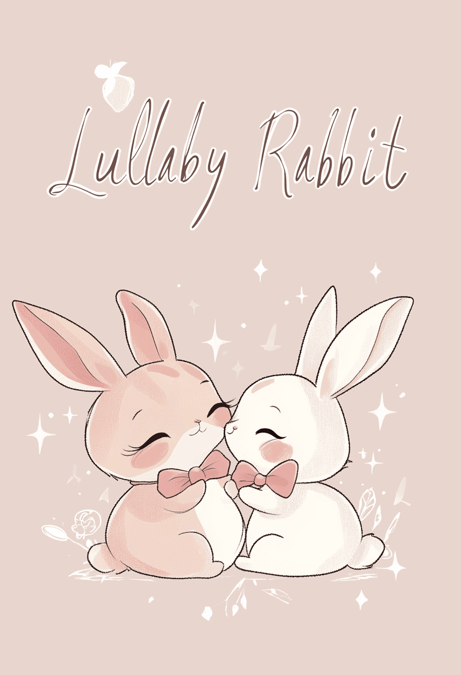 Cute Bunny Show original repeating artwork