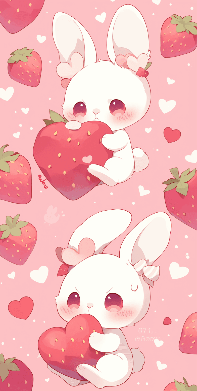 Bunny Series original repeating artwork