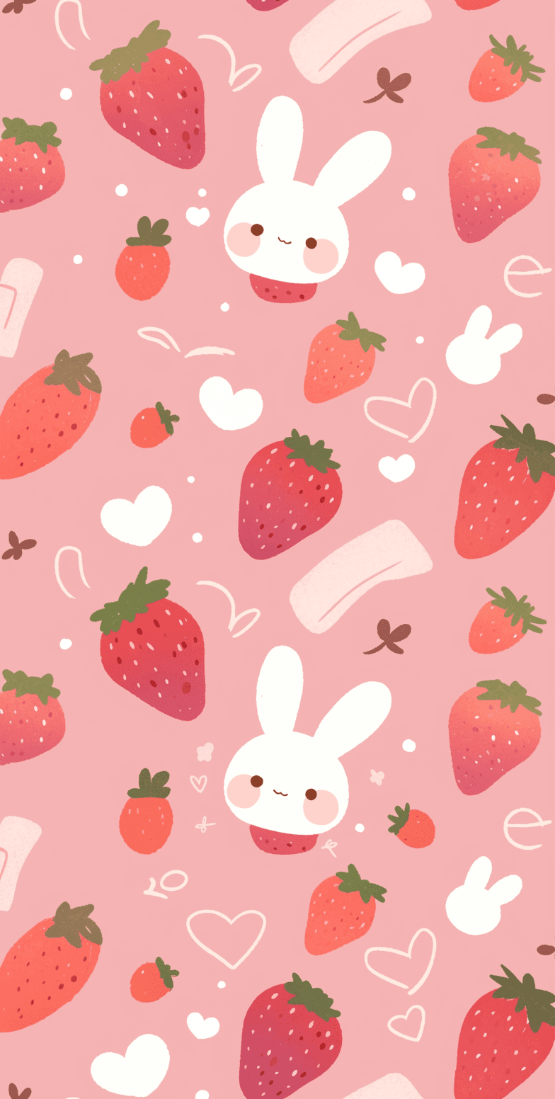 Bunny Pop original repeating artwork