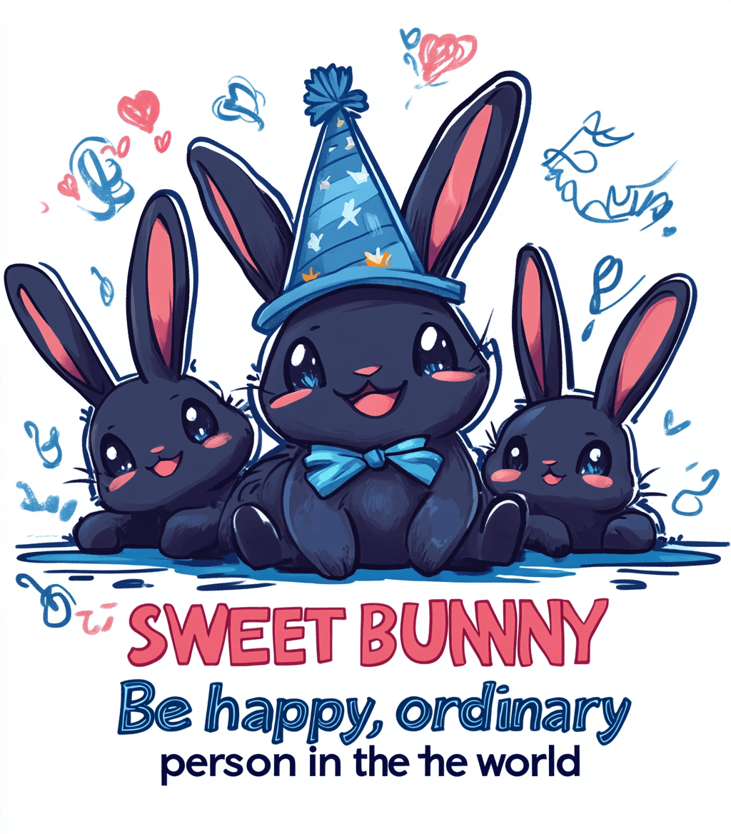 Bunny 024 original repeating artwork