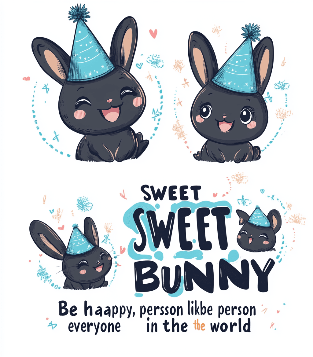 Bunny 132 original repeating artwork
