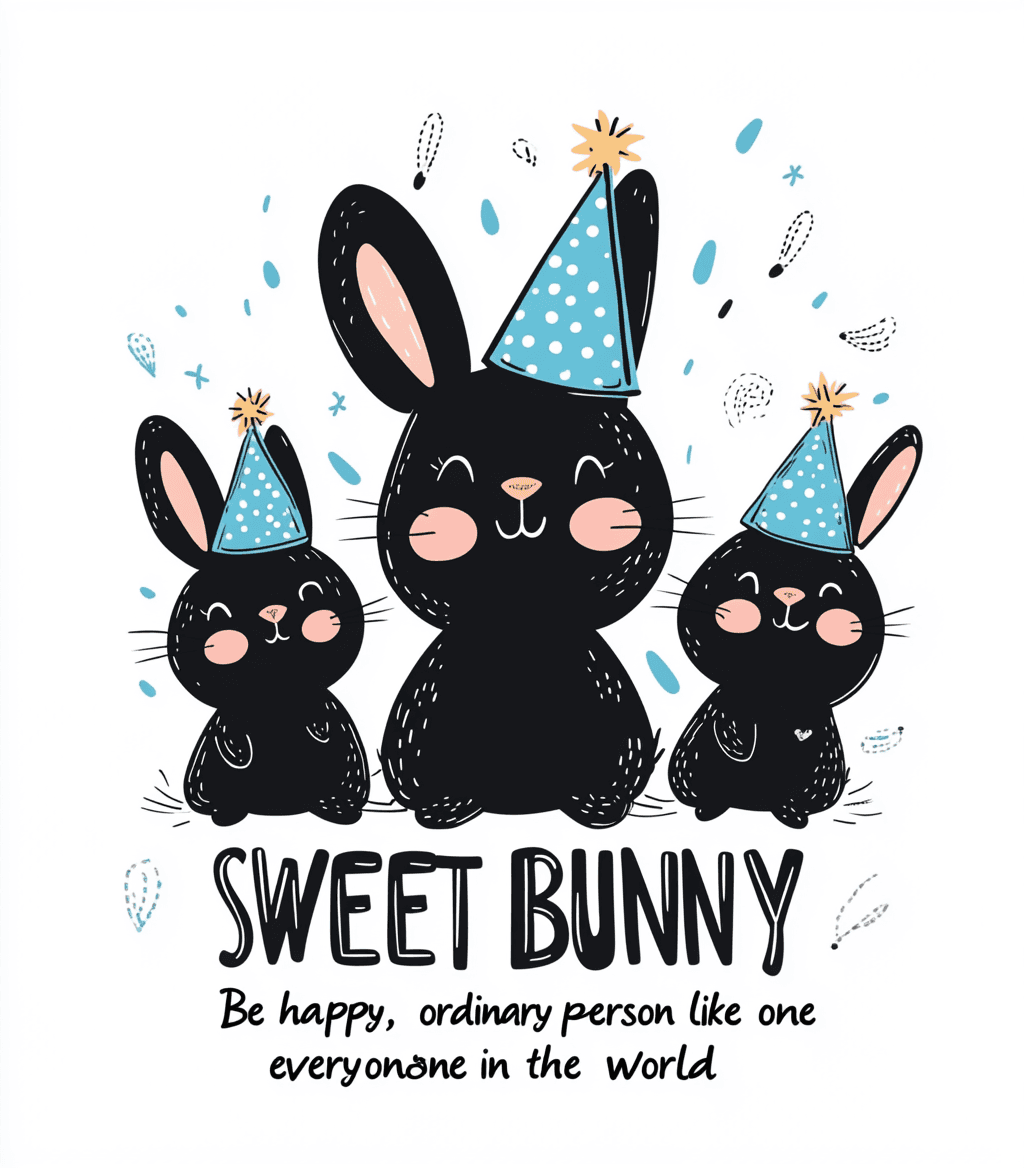 Bunny Route original repeating artwork