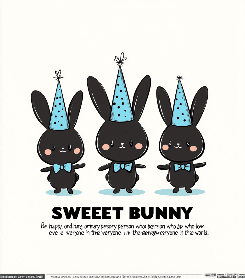 Bunny 004 original repeating artwork