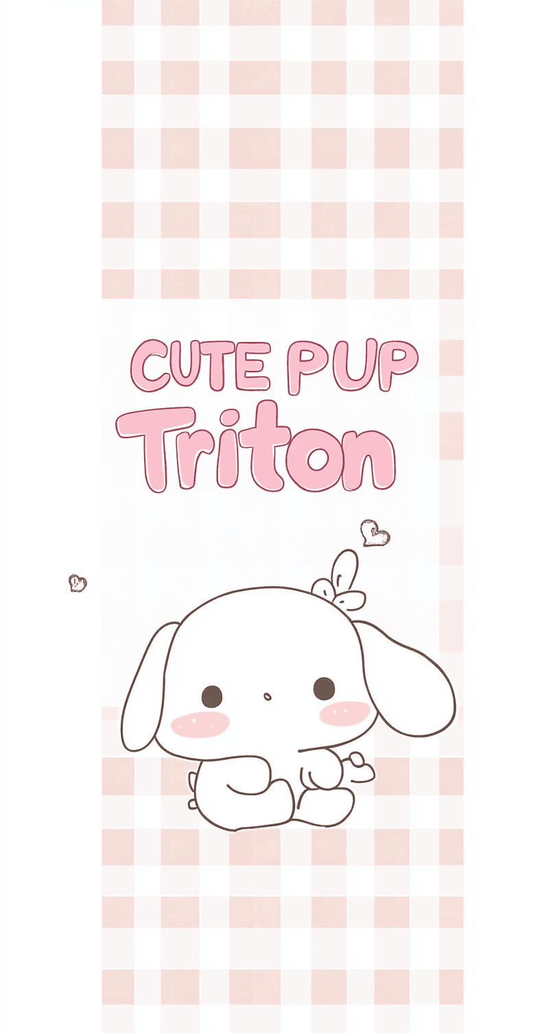 Cute Animals Pop original repeating artwork