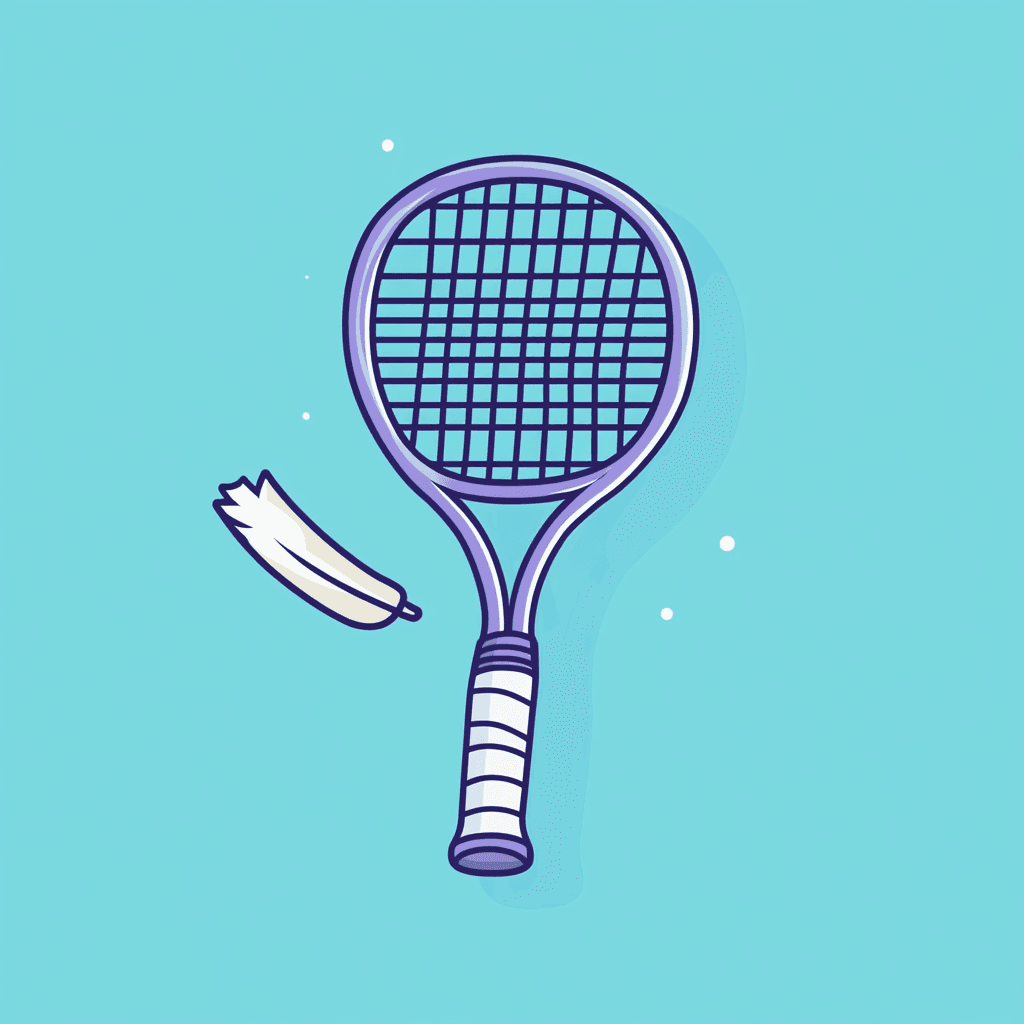 Racket Tribe original repeating artwork
