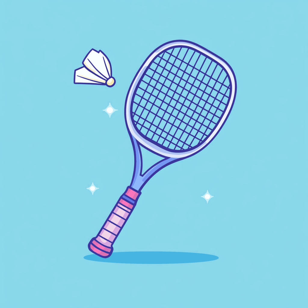 Racket Party original repeating artwork