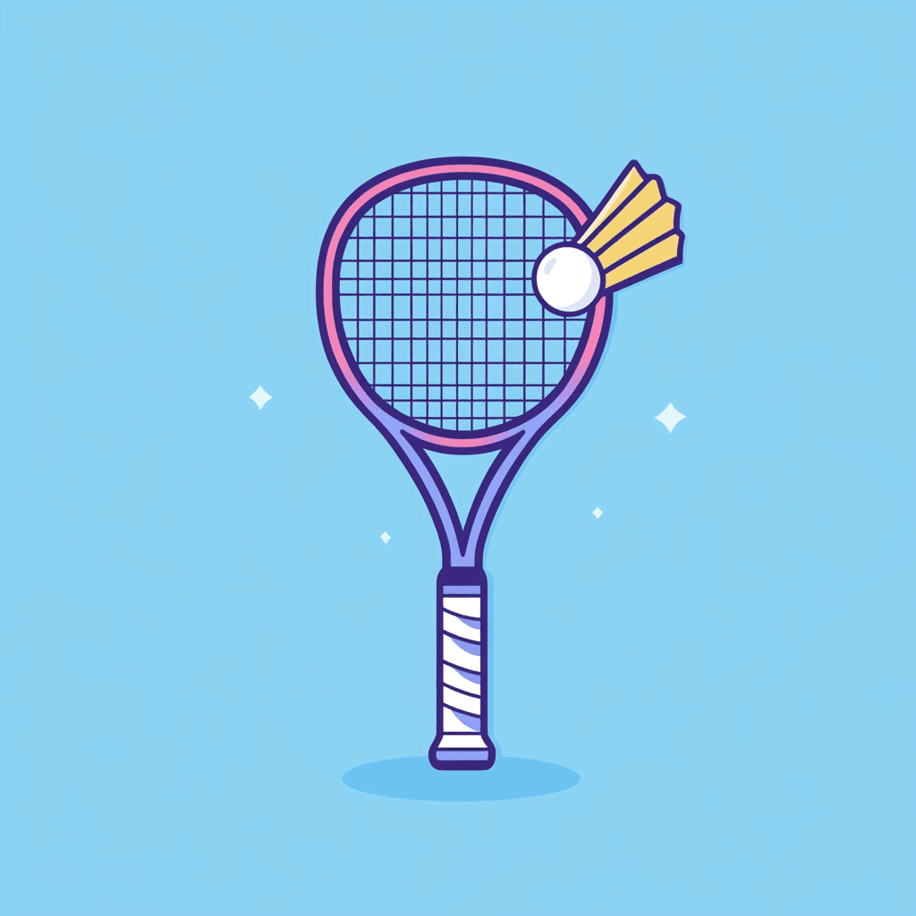 Racket Session original repeating artwork