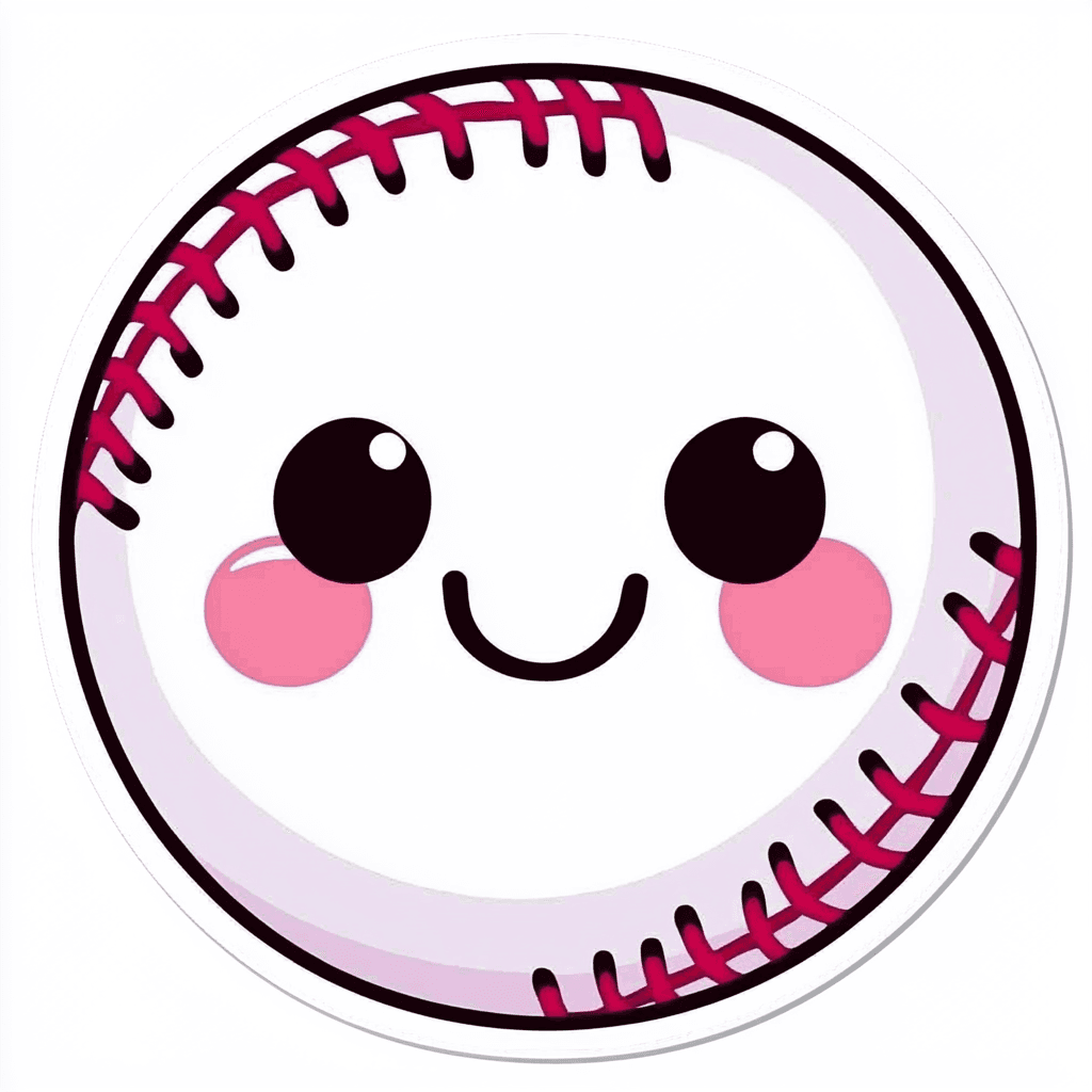 Baseball Crew original repeating artwork