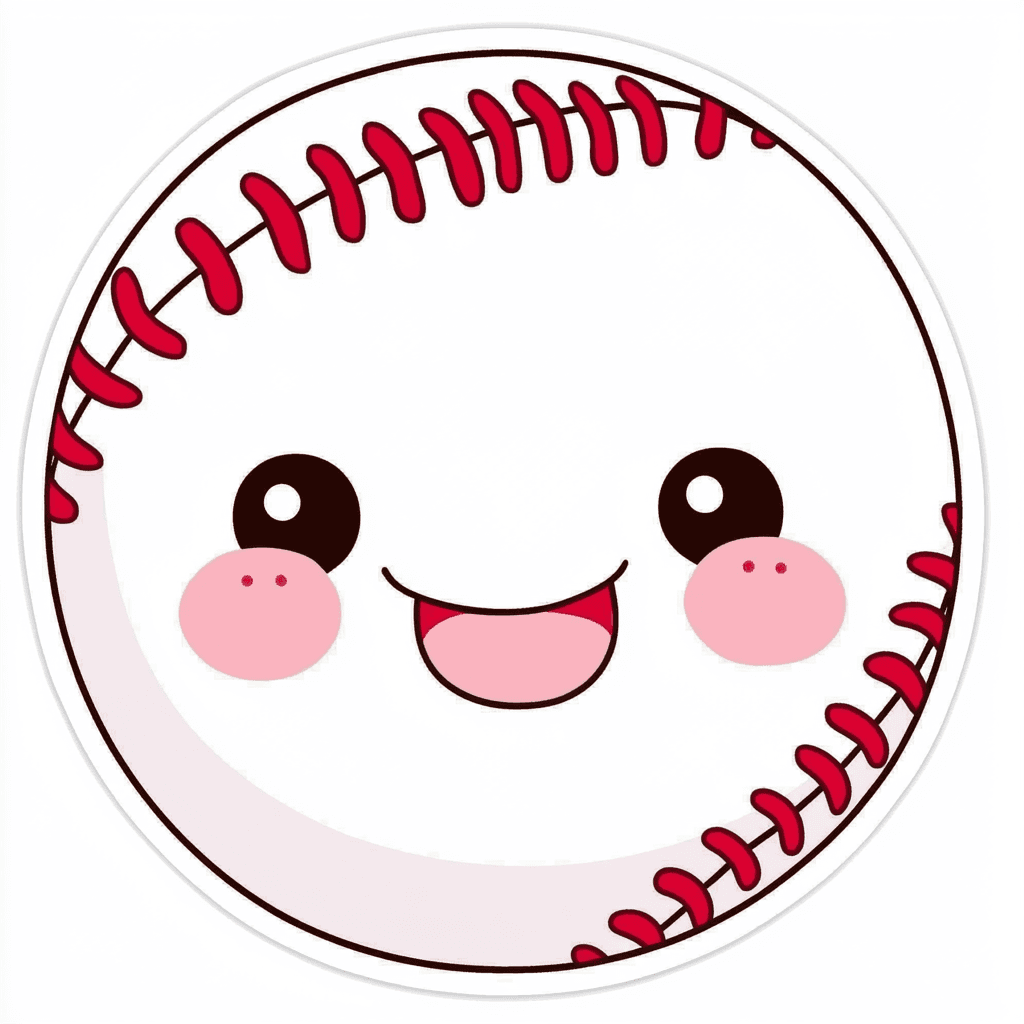 Baseball 001 original repeating artwork