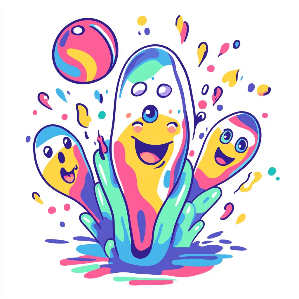 Bowling Dash original repeating artwork