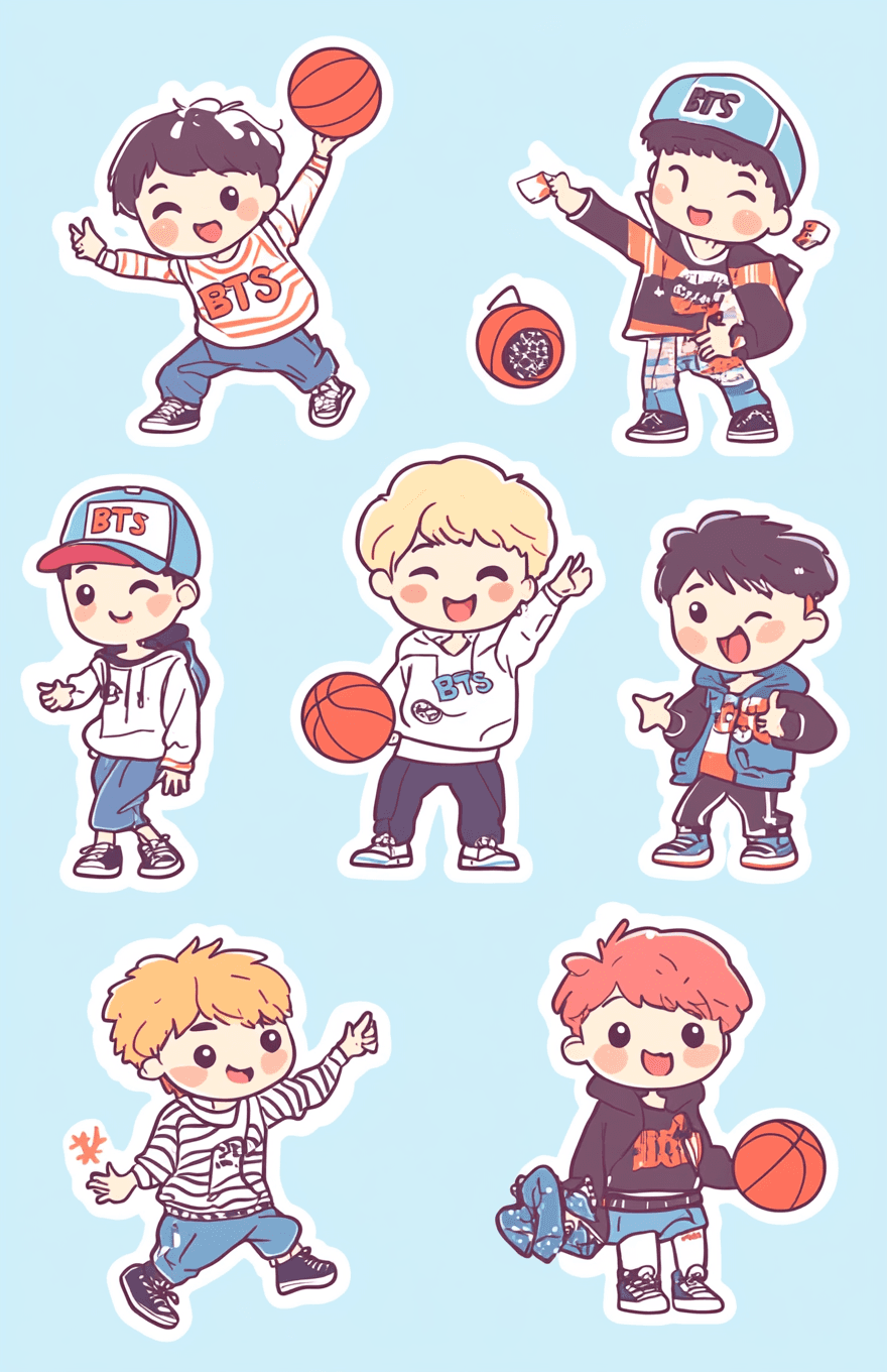 Sporty Boy Club original repeating artwork