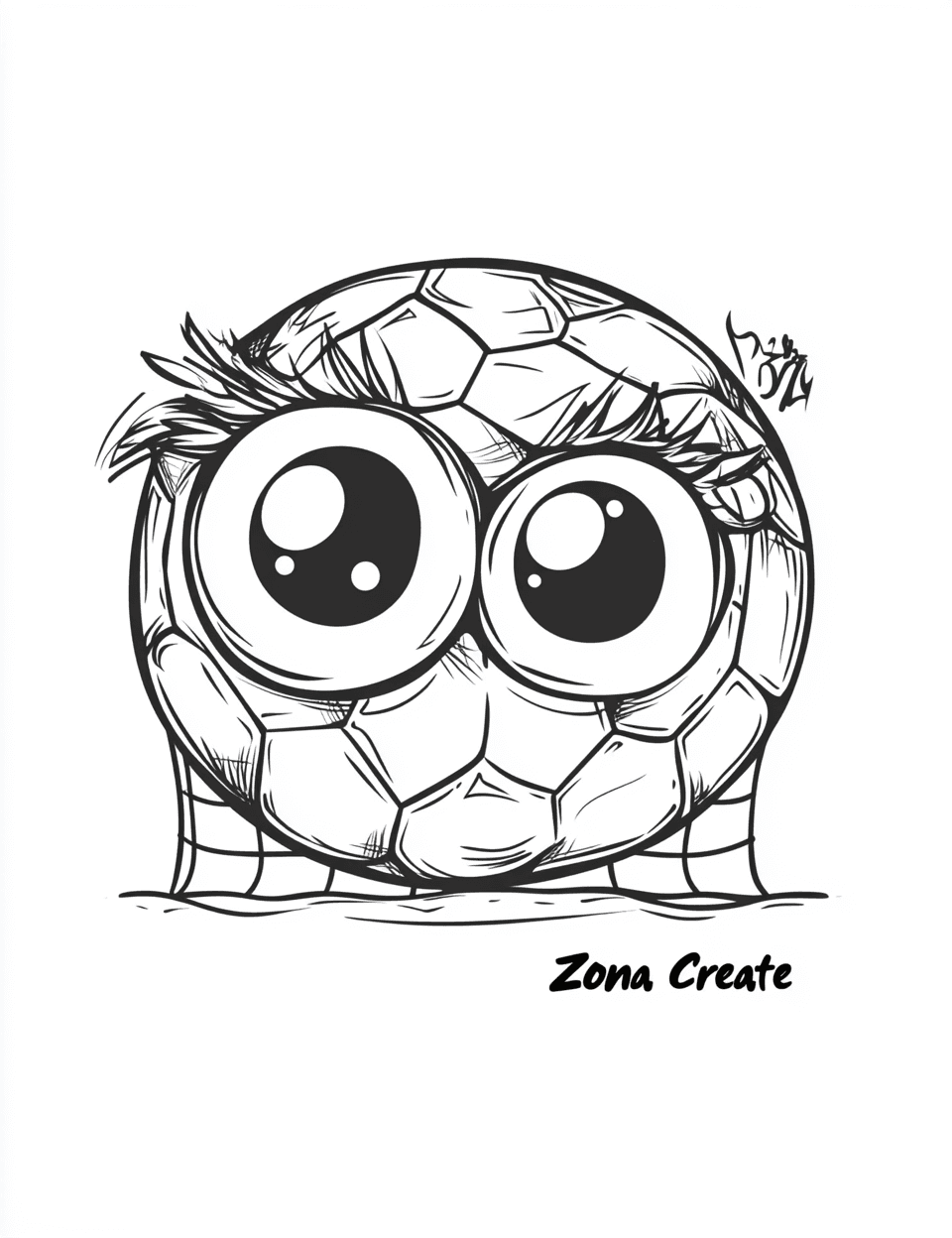 Cartoon Baseball Blast original repeating artwork