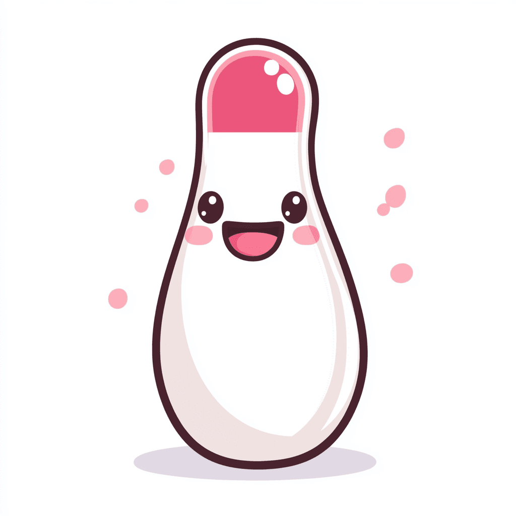 Cute Bowling Shine original repeating artwork