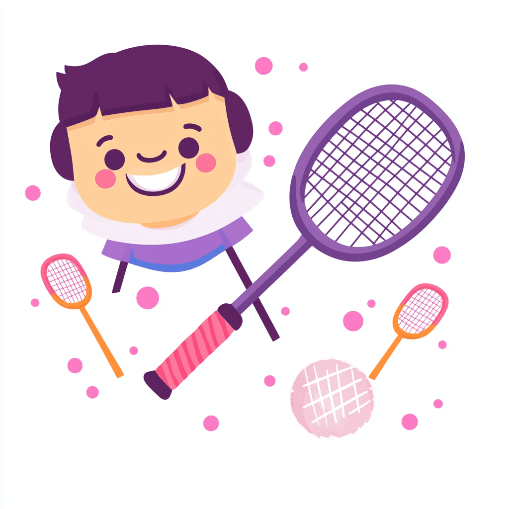 Racket 003 original repeating artwork