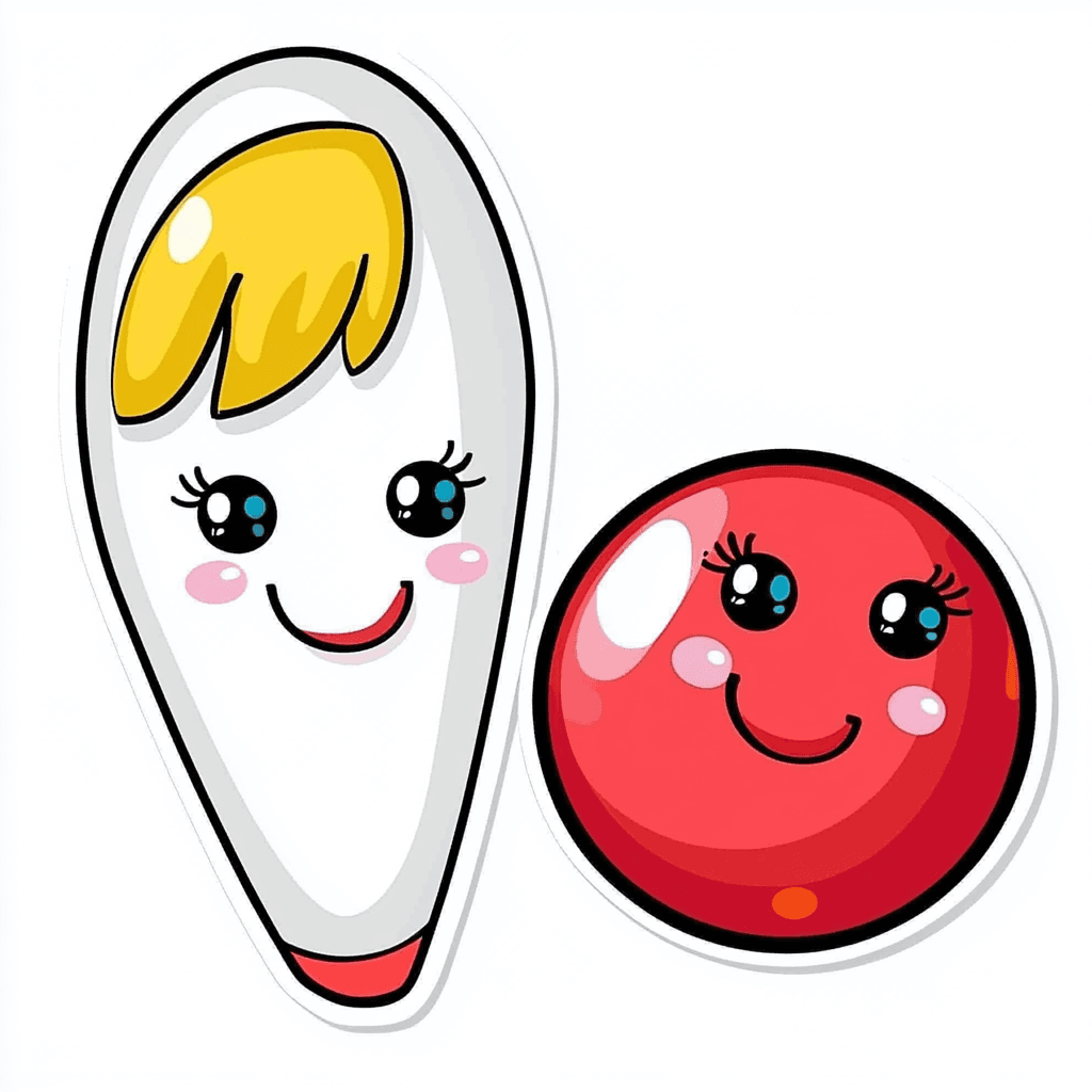 Cute Bowling Slide original repeating artwork