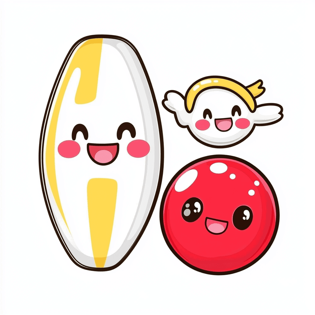 Cute Bowling 005 original repeating artwork