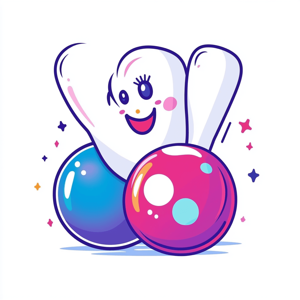 Cartoon Bowling 014 original repeating artwork