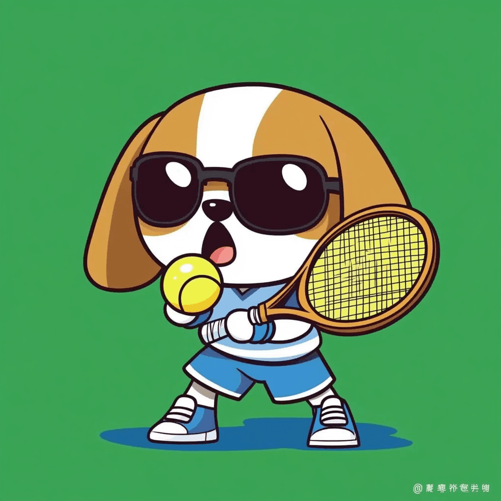 Puppy East original repeating artwork