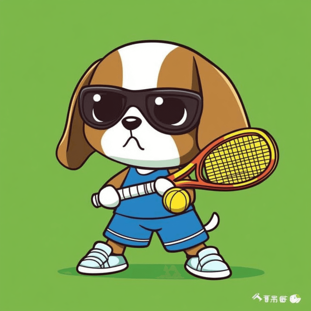 Puppy Coast original repeating artwork