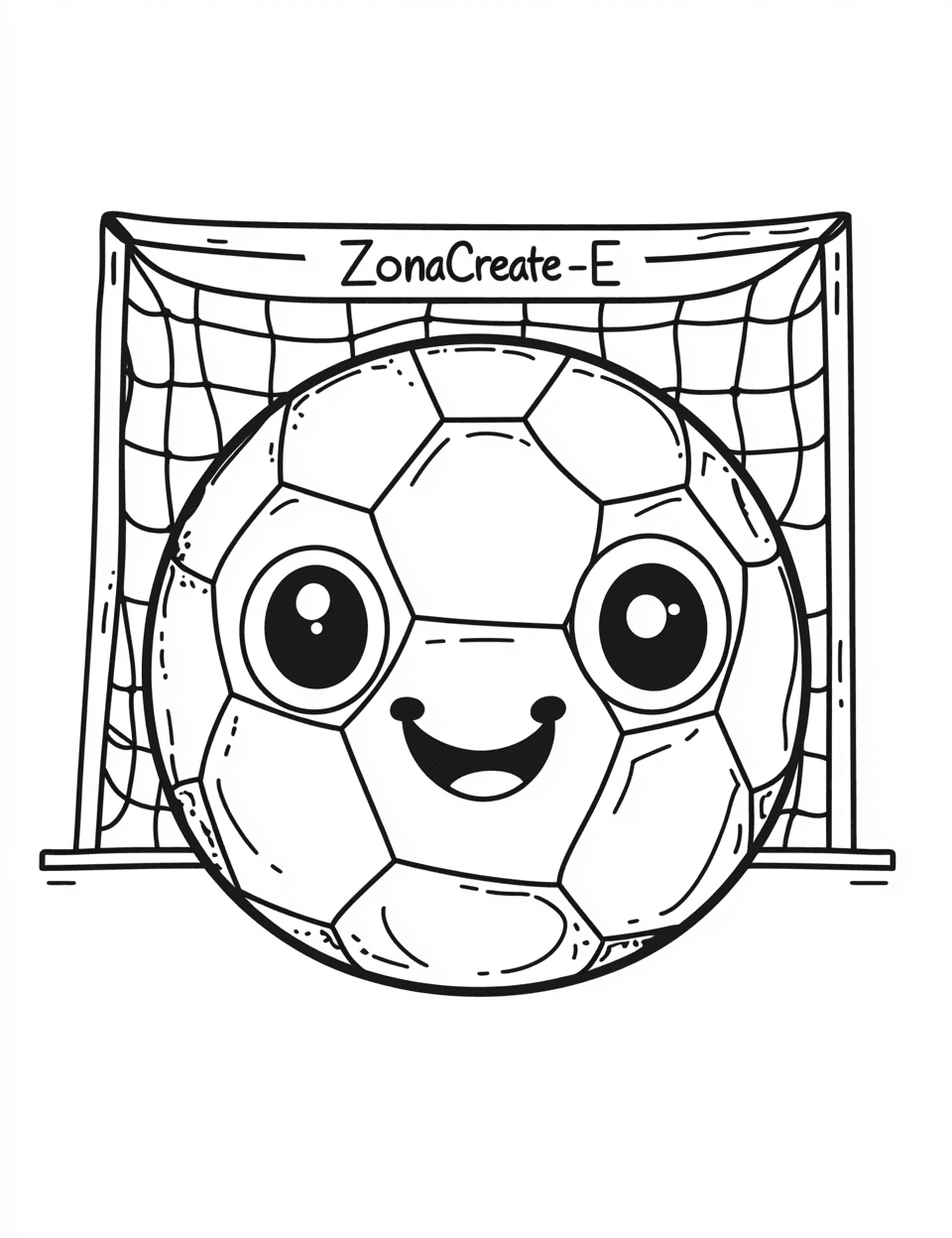 Soccer Sunrise original repeating artwork