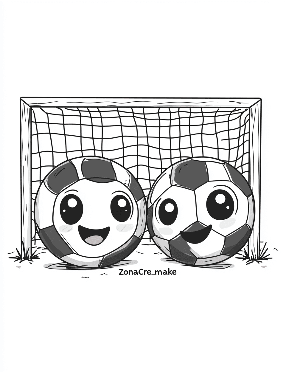 Soccer Spark original repeating artwork