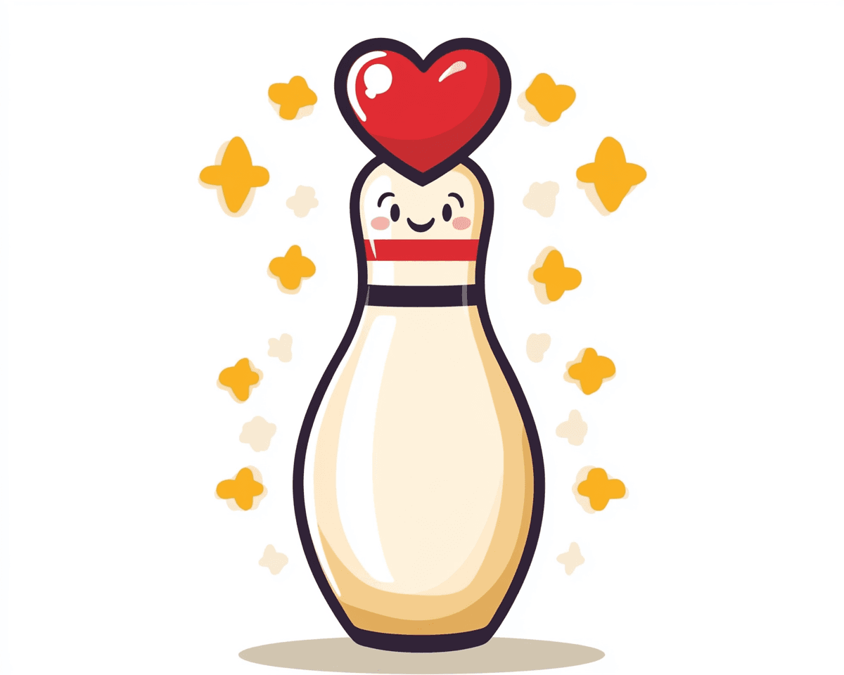 Cute Bowling Jam original repeating artwork