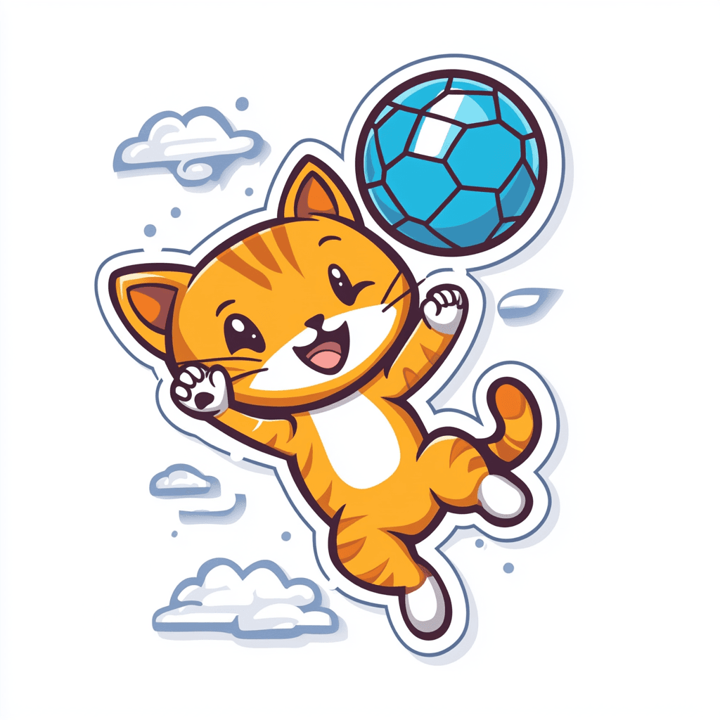 Cat 386 original repeating artwork
