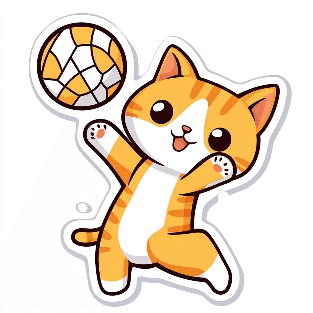 Cat 155 original repeating artwork